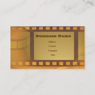 Carte De Visite Art cinématographique