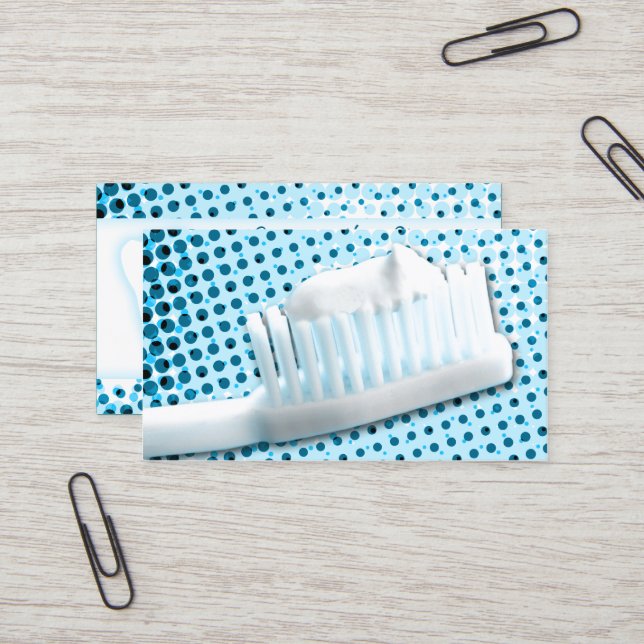 Carte De Visite art dentaire (Devant/Arrière en situation)