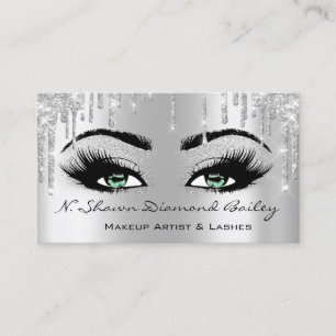 Carte De Visite Artefacts de maquillage royal Lashes Rose Lire ver