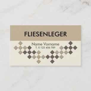Carte De Visite Artisan de carrelage