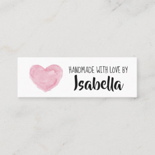 Carte de visite artisanal pour petites entreprises