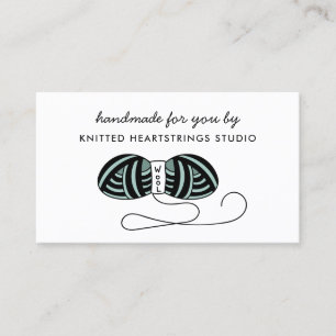 Carte De Visite Artisanat artisanal en Tricot et en nylon Etsy