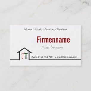 Carte De Visite Artisans