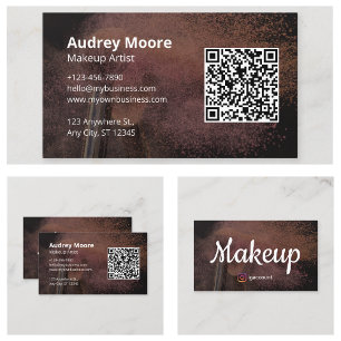 Carte De Visite Artiste de Maquillage