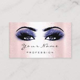 Carte De Visite Artiste de maquillage de logo Marine professionnel