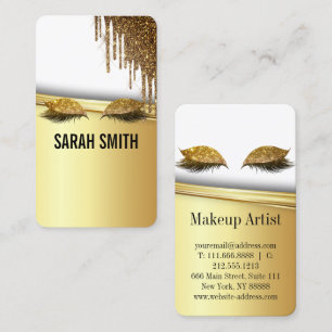 Carte De Visite Artiste de maquillage professionnel et spécialiste