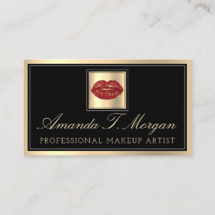 Carte De Visite Artiste de maquillage professionnel Eyelash Cheveu