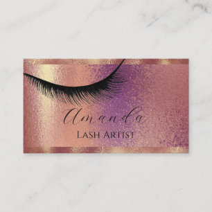 Carte De Visite Artiste de maquillage professionnel Glitte Esthéti