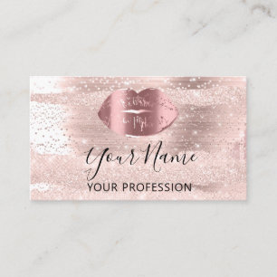 Carte De Visite Artiste de maquillage professionnel Silver Kiss Li