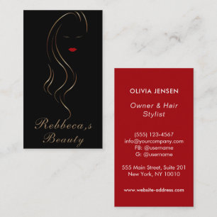 Carte De Visite Artiste maquillage Beauté Salon Lash Extension oei