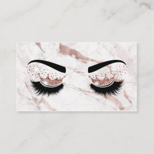 Carte De Visite Artiste maquillage Crown Lashes Beauté Salon Exten
