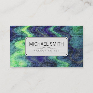 Carte De Visite Artiste maquillage Moderne Abstrait #10
