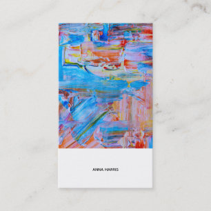 Carte De Visite Artiste Moderne Professionnel