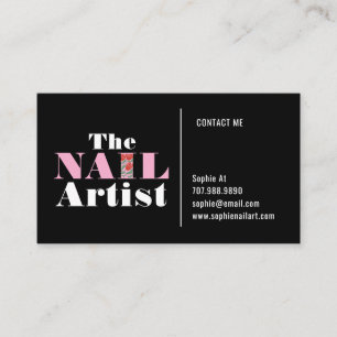 Carte de visite Artiste Nail Art
