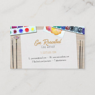 Carte De Visite Artiste Professionnel