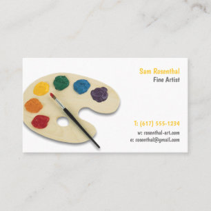 Carte De Visite Artiste Professionnel