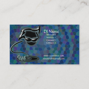 Carte de visite artistique 2 du DJ