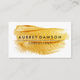 Carte De Visite Artistique brossé