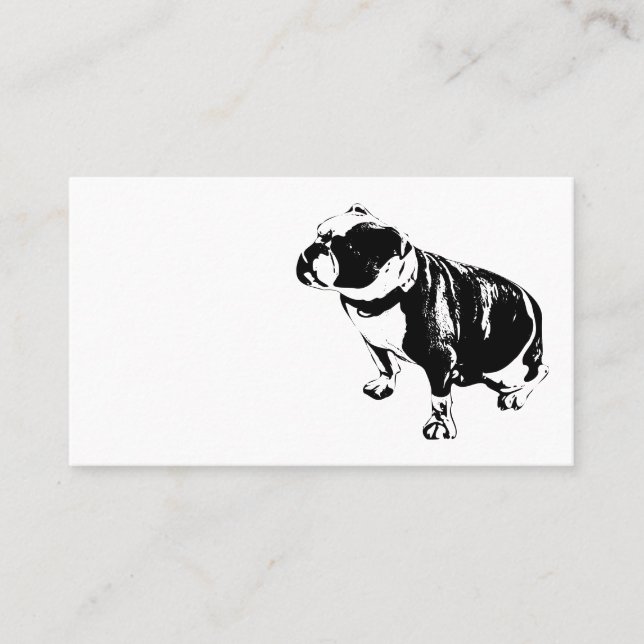 Carte De Visite Assez stable (Devant)