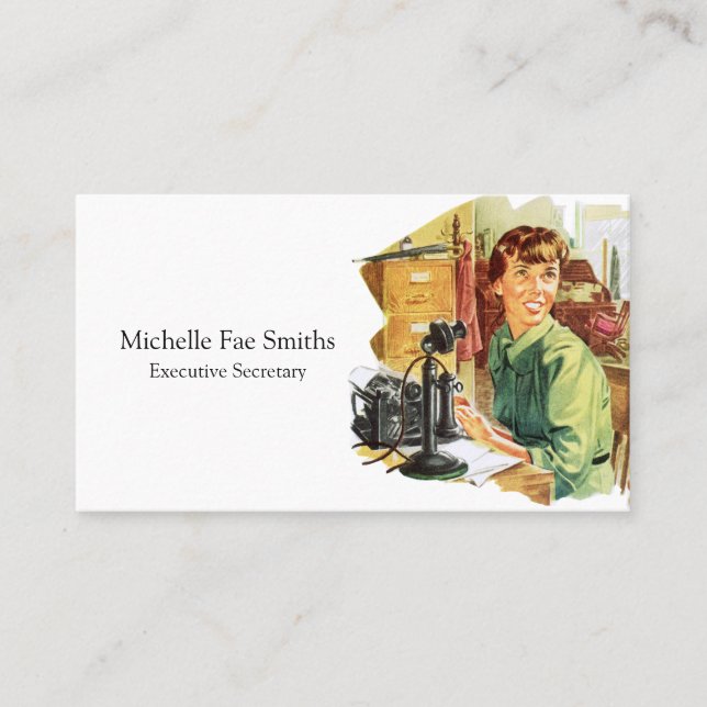 Carte De Visite Assistant personnel Virtual Assistant (Devant)