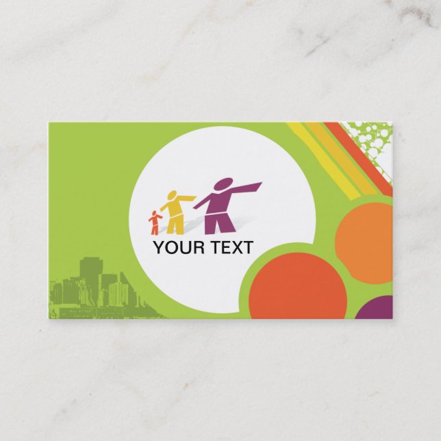 Carte de visite Association (Devant)