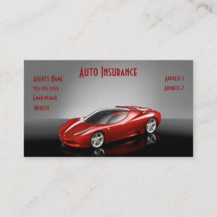 carte de visite assurance automobile