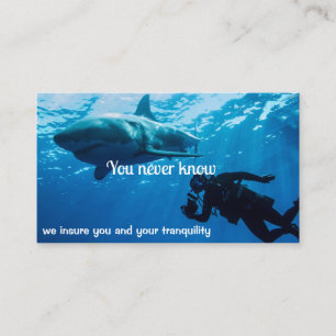 Carte De Visite Assurance Consultant Agent d'assurance Entreprise