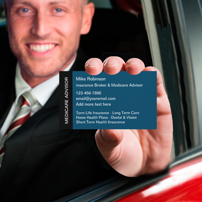 Carte De Visite Assurance maladie Rep (Créateur téléchargé)