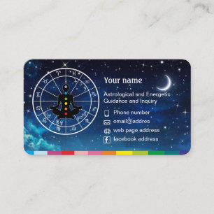 Carte de visite Astrologie