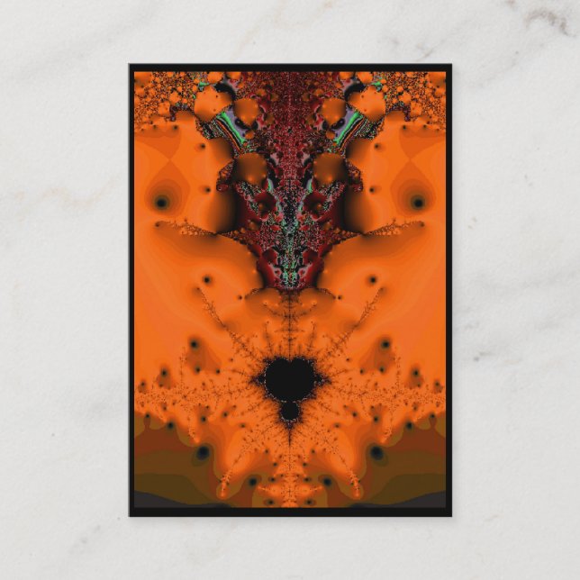 Carte De Visite ATC d'esprit de vaudou (Devant)