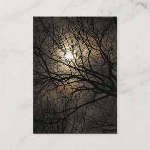 Carte De Visite ATC mystique de lune