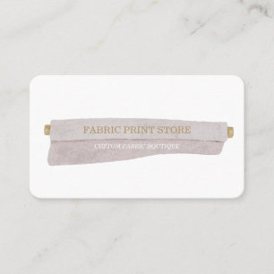Carte De Visite Atelier de couture fabricant sur mesure tissu