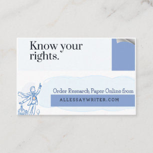 Carte De Visite Atteindre l'excellence académique avec l'étude