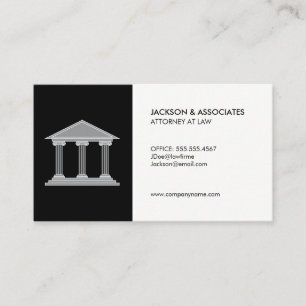 Carte De Visite Attorney at Law Classic