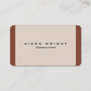 Carte De Visite Attrayant Design Moderne Minimaliste