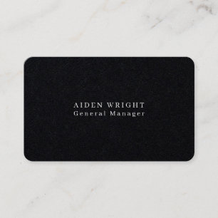 Carte De Visite Attrayant Premium Moderne Minimaliste Élégant