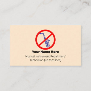 Carte De Visite Aucun Almond Blanchi aux instruments à base de ble