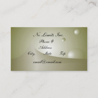 Carte De Visite Aucunes limites