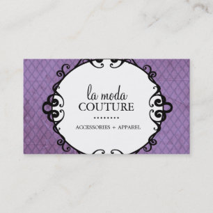 Carte de visite audacieux de concepteur