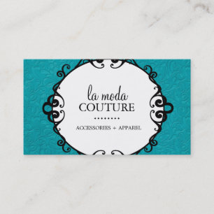 Carte de visite audacieux de concepteur