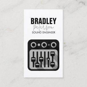 Carte de visite Audio Engineer