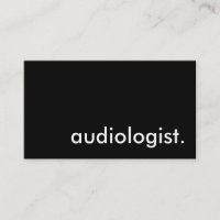 audiologiste.