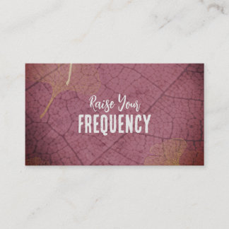 Carte De Visite Augmentez votre devis de fréquence sur les Feuille