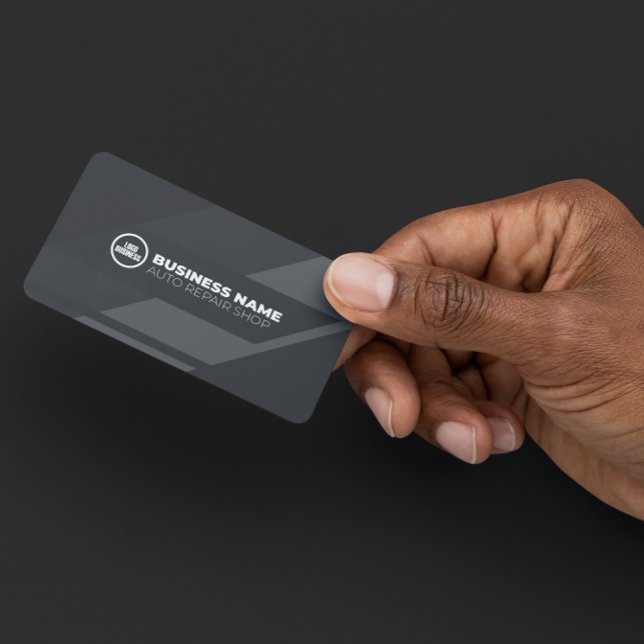 Carte De Visite Auto Mécanique Service Voiture Auto Magasin Vecteu (Créateur téléchargé)