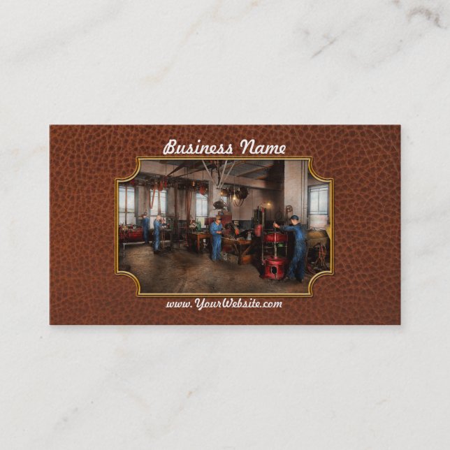 Carte De Visite Autobody - le bodyshop 1916 (Devant)