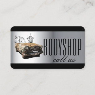Carte de visite automatique Body Shop