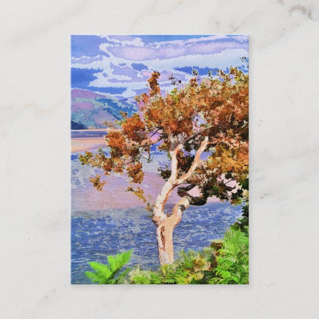 CARTE DE VISITE AUTOMNE (Devant)