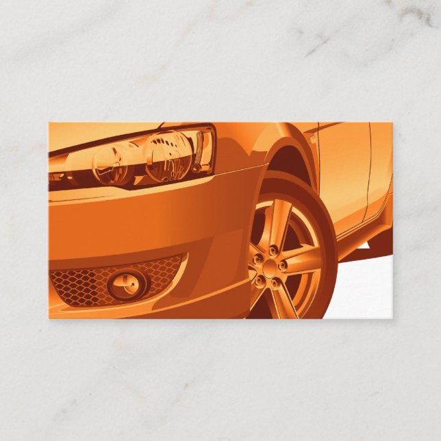 Carte de visite automobile (Devant)