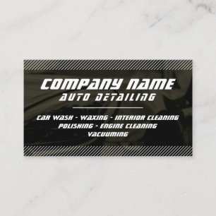 Carte De Visite automobile professionnelle moderne 