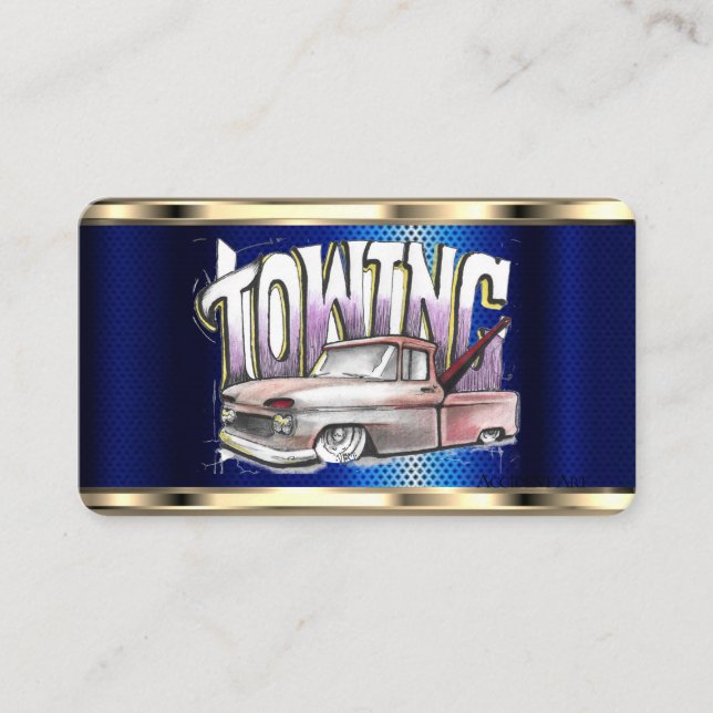 Carte de visite AutoTemplate (Devant)